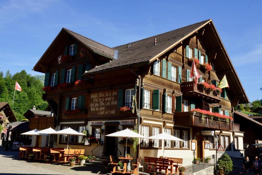 Posthotel Roessli Gstaad Zewnętrze zdjęcie