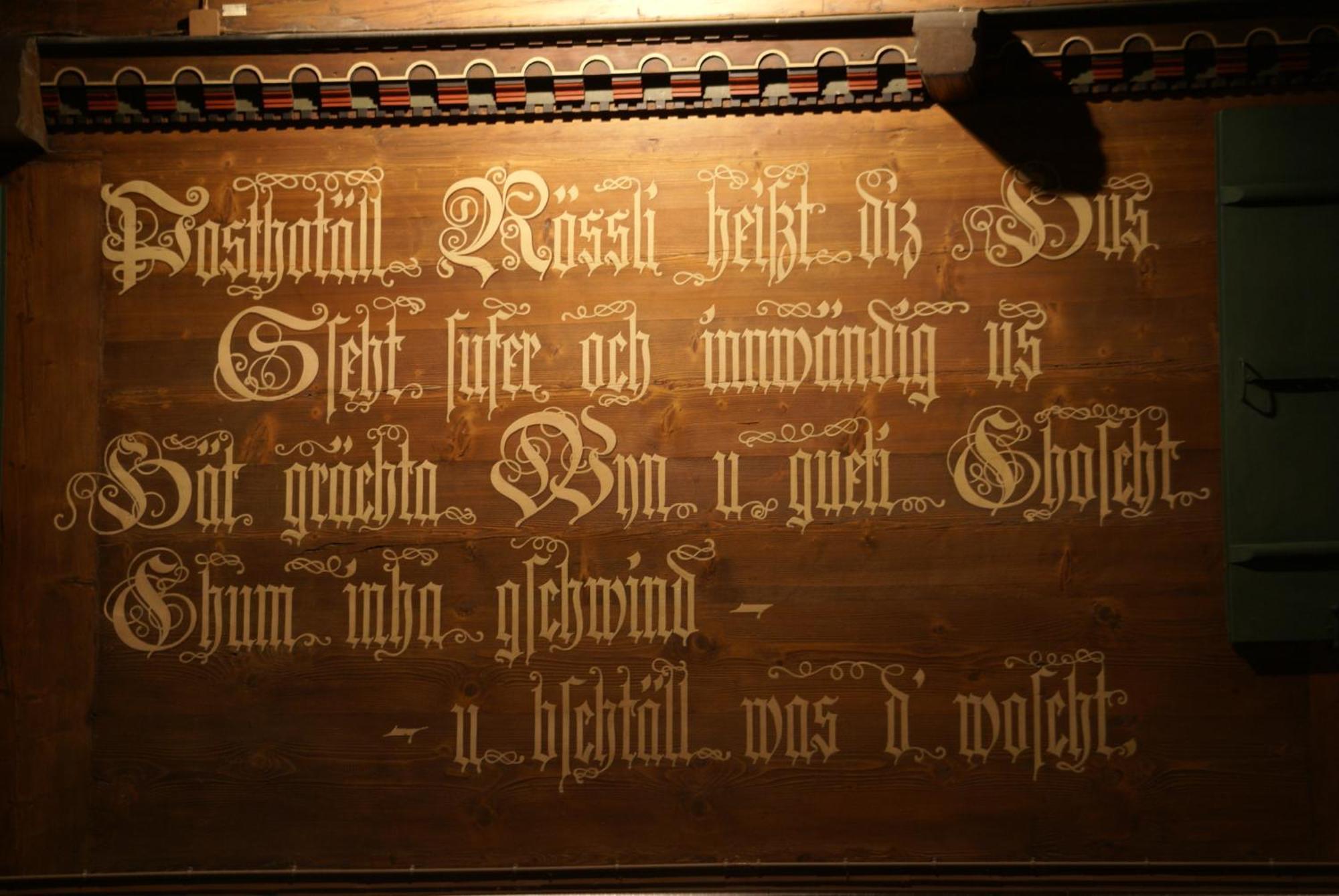 Posthotel Roessli Gstaad Zewnętrze zdjęcie