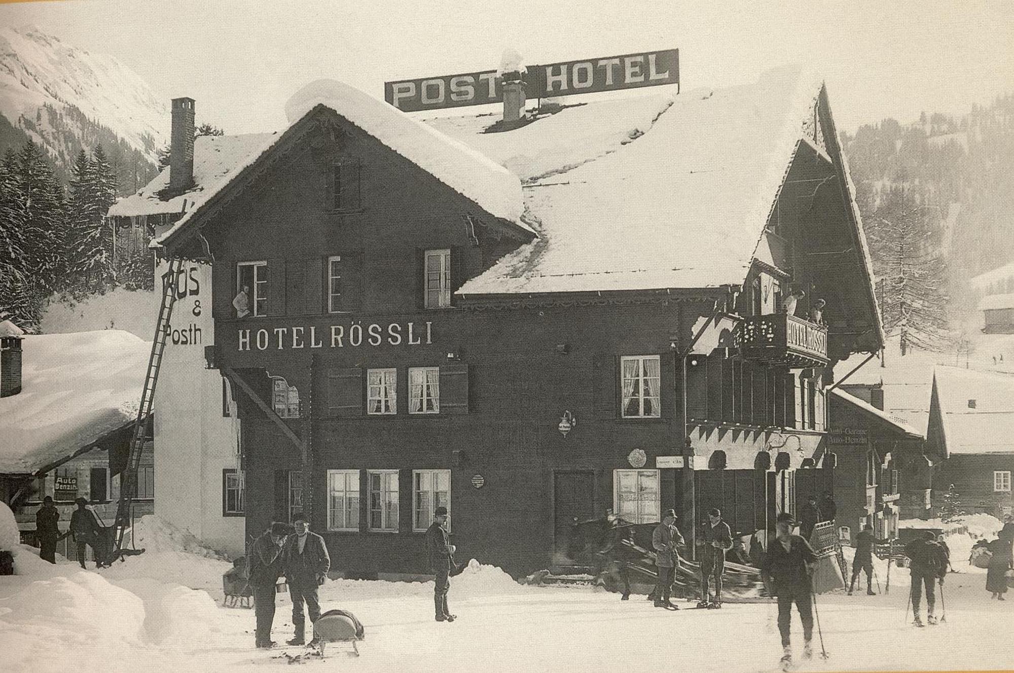 Posthotel Roessli Gstaad Zewnętrze zdjęcie
